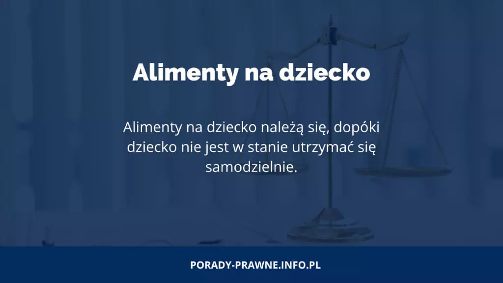 Alimenty Na Dziecko Prawo Alimentacyjne 4256