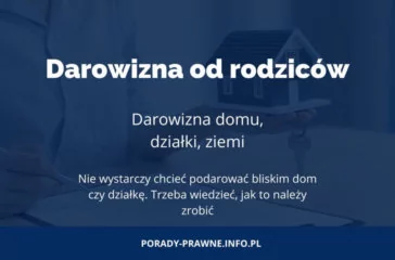 Darowizna od rodziny