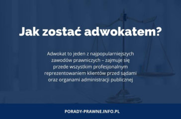 Jak zostać adwokatem
