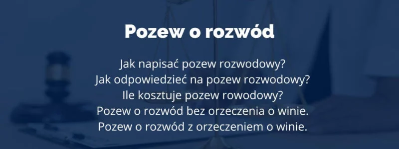 Jak złożyć pozew o rozwód