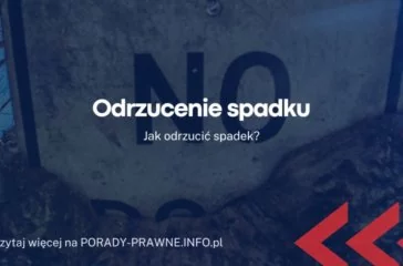 Odzrucenie spadku