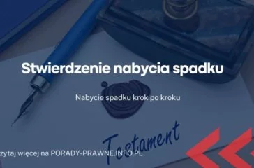 Stwierdzenie nabycia spadku