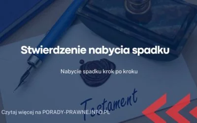 Stwierdzenie nabycia spadku