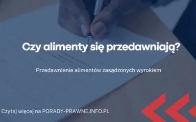 czy alimenty ię przedawniają czy alimenty ię przedawniają
