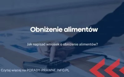 obniżenie alimentów obniżenie alimentów