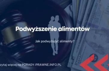 podwyższenie alimentów