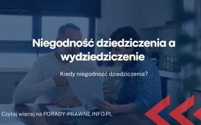Niegodność dziedziczenia a wydziedziczenie Niegodność dziedziczenia a wydziedziczenie