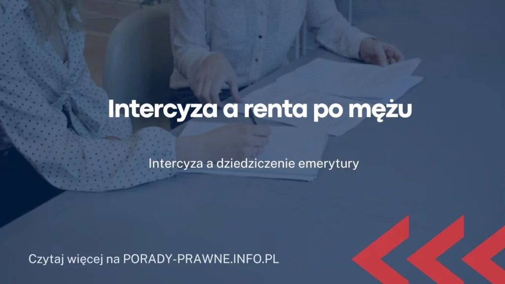 Intercyza a renta po mężu