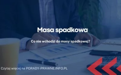 masa spadkowa masa spadkowa