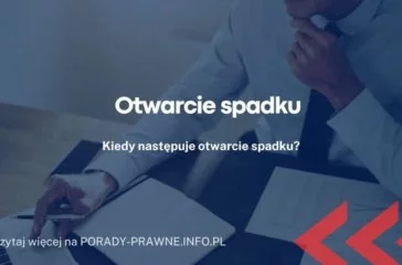 otwarcie spadku