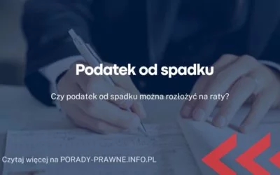 podatek od spadku podatek od spadku