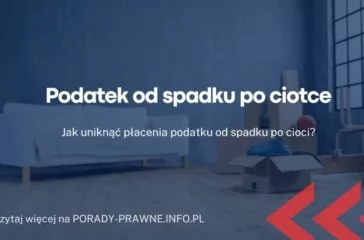 podatek od spadku po ciotce