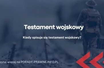 testament wosjkowy