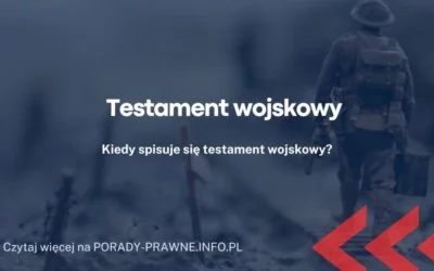 testament wosjkowy testament wosjkowy