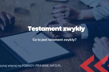 testament zwykły