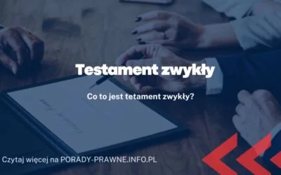 testament zwykły testament zwykły