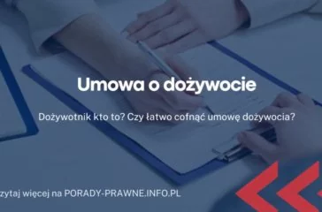 umowa o dożywocie