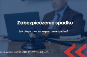 zabezpieczenie spadku