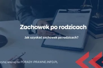 zachowek po rodzicach