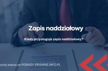 zapis naddziałowy