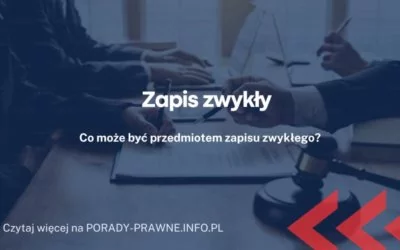 zapis zwykły zapis zwykły